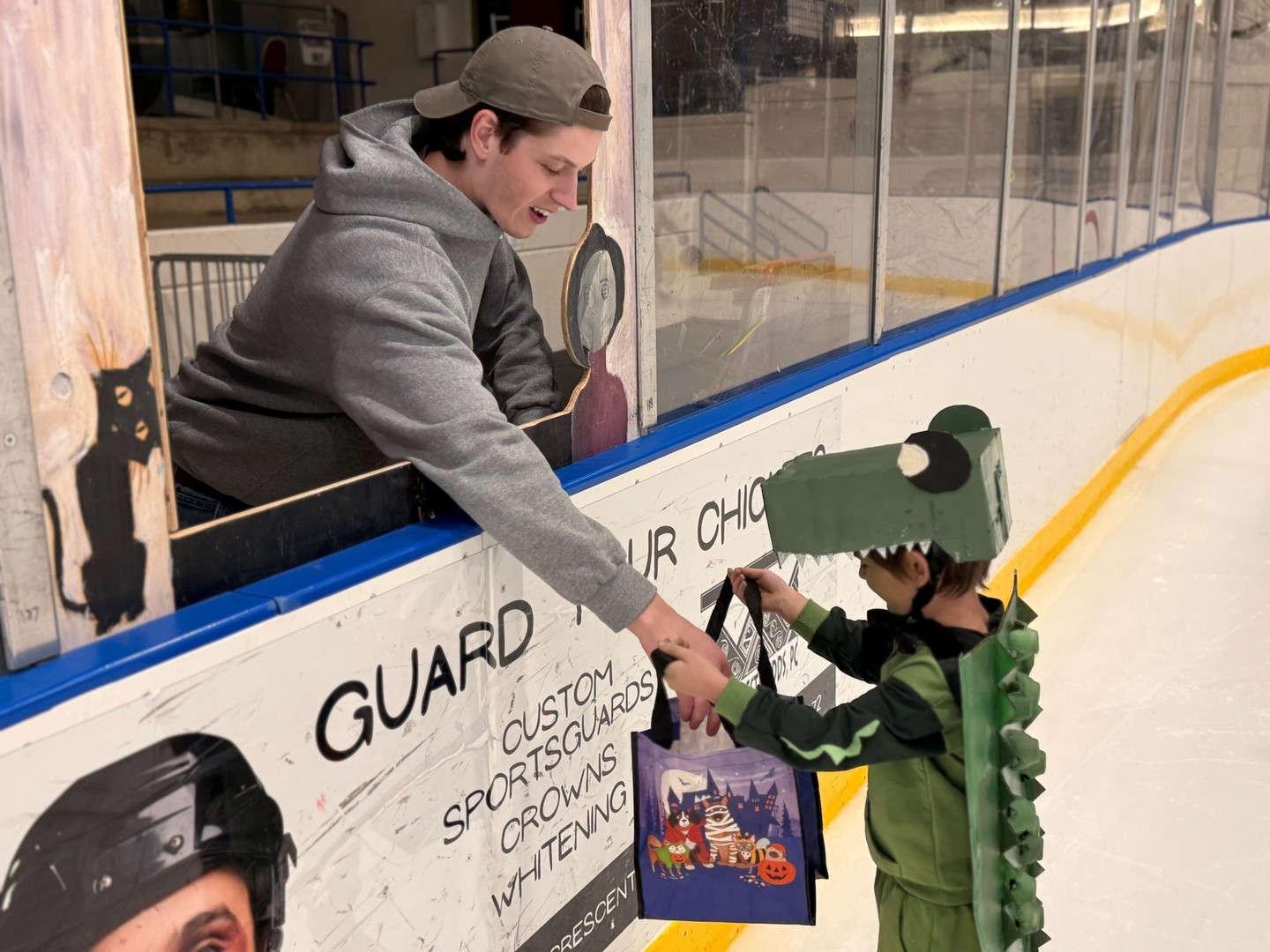 Door-to-door, but make it ice. 🚪 Last year's crew set the costume bar high. Sat 10/31, 12:45–2:15.